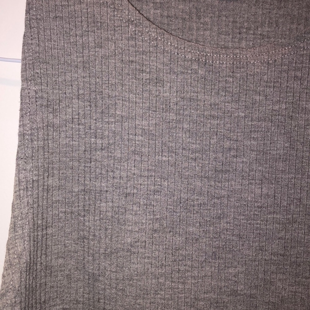 Gray Racerback Tank Top - Picture 2 of 3